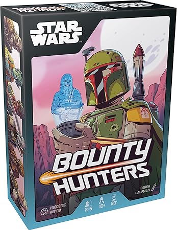 Asmodee, Star Wars: Bounty Hunters, juego de mesa, 2-6 jugadores, más de 10 años, edición en italiano